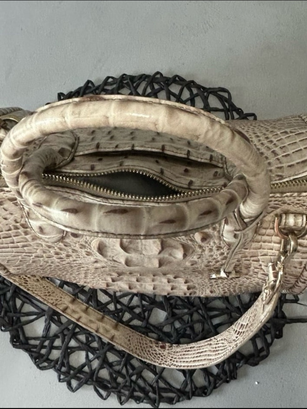 Brahmin Small Caroline Satchel - Picture 8 of 15